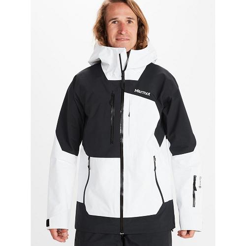 Marmot Smokes Run Ski Jacket For Mens White XVJ237856